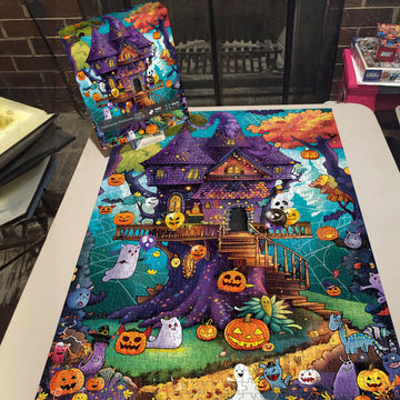 Halween Treehouse House puzzle puzzle 1000 pezzi